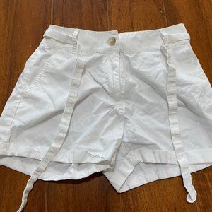 Forever 21 White Summer Shorts